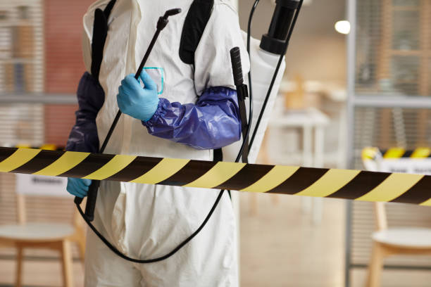 Professional Blood Cleanup technician working in Brunswick, GA